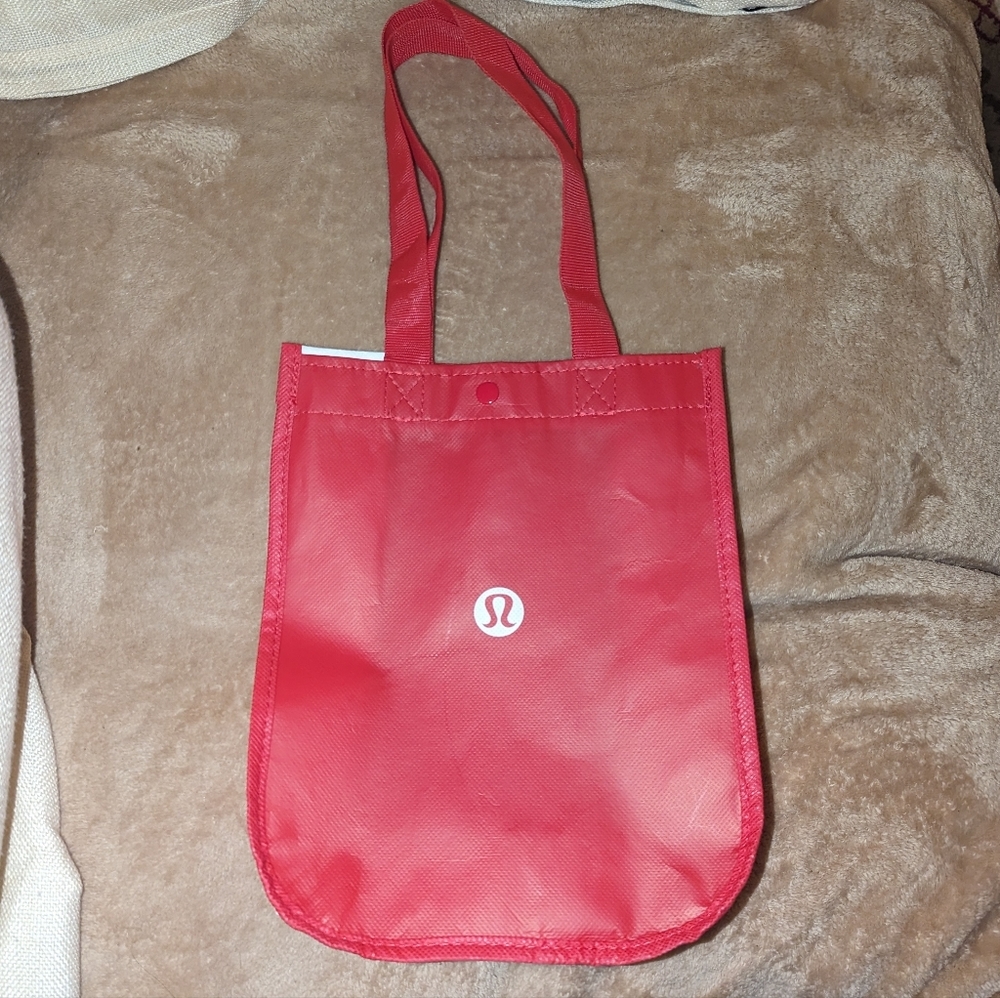 Lululemon This‎ is Yoga Reusable Lunch Tote & Carryall Gym Bag